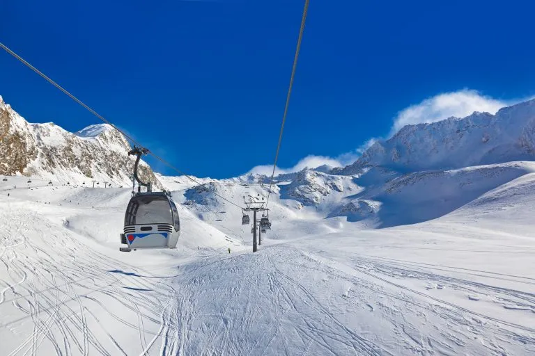 Station de ski de montagne Hochgurgl Autriche