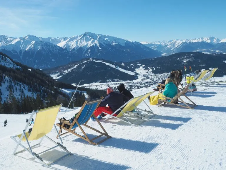 Skigebiet i Tyrolen